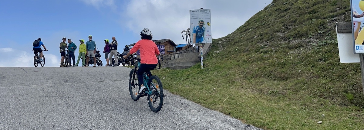 Arrivo a Sella Zoncolan