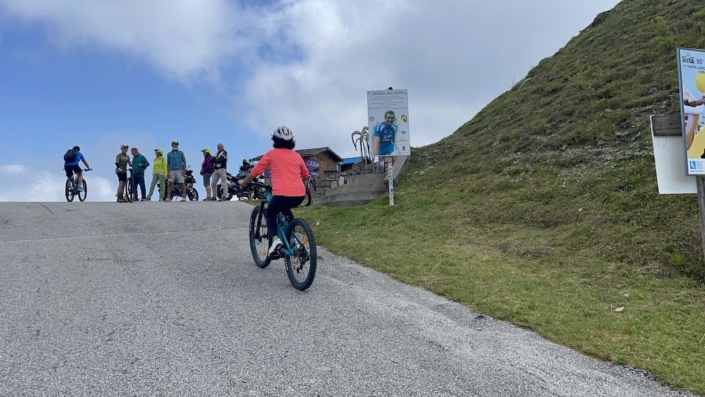 Arrivo a Sella Zoncolan