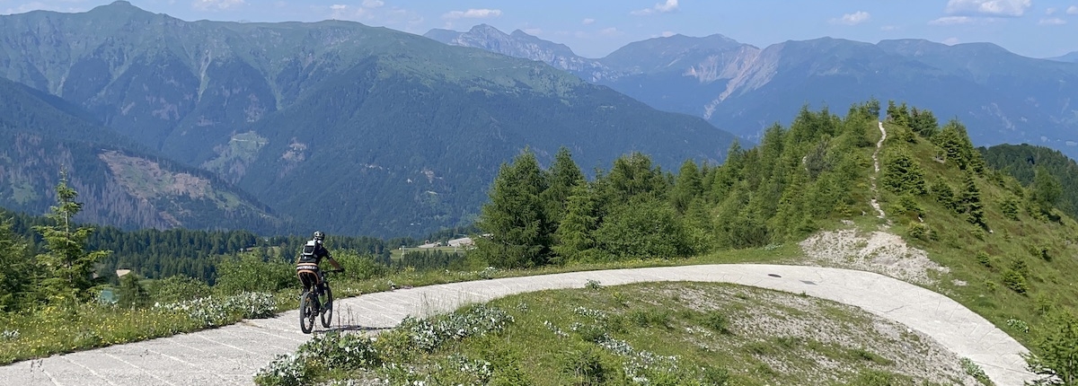Nei pressi di Malga Tamai