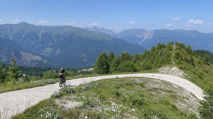 Nei pressi di Malga Tamai