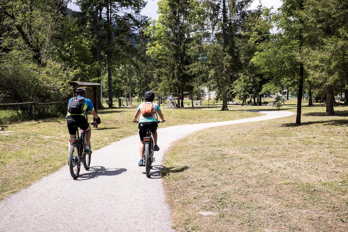 Rientro nel parco delle terme Rientro nel parco delle terme