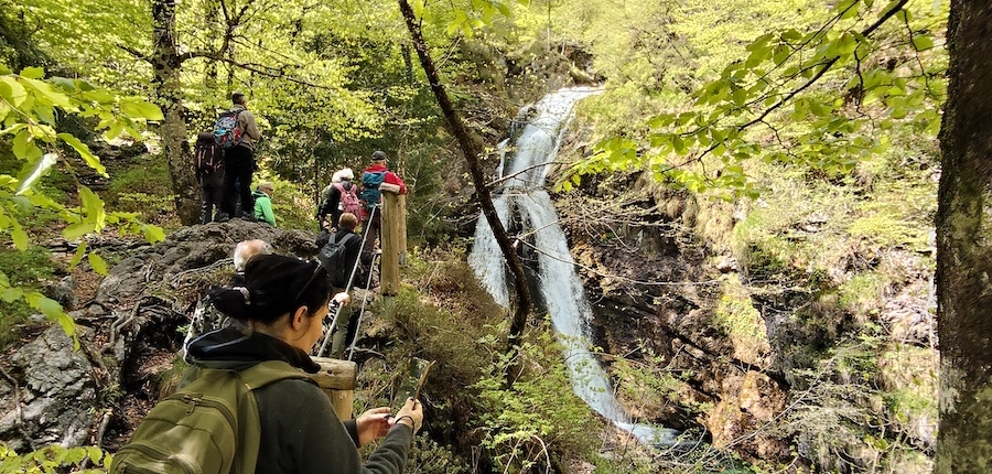 Le cascate dell'Arzino Le cascate dell'Arzino